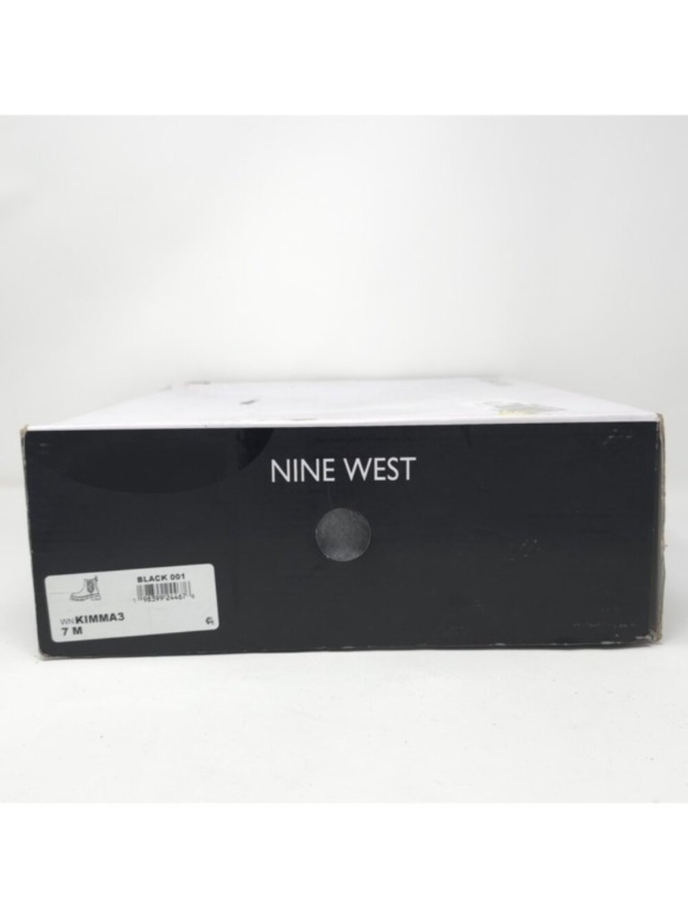 Nine West Black Chunky Lug Chelsea Booties 7M - Picture 8 of 8